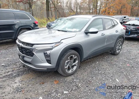 2024 Chevrolet Trax Fwd Lt из США, поврежденный, VIN KL77LHE2XRC160880